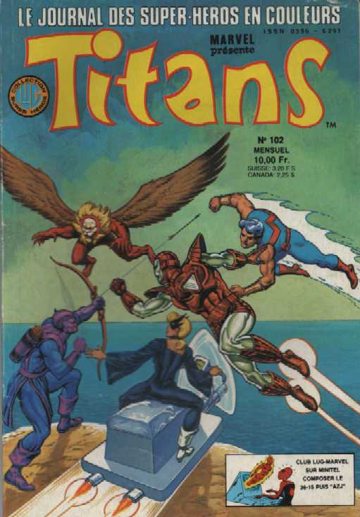Scan de la Couverture Titans n 102
